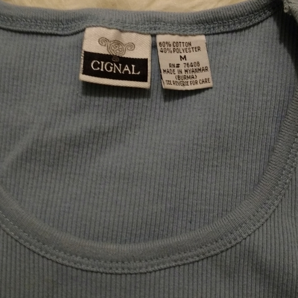 Cignal Ribbed Muscle Shirt - Picture 5 of 5